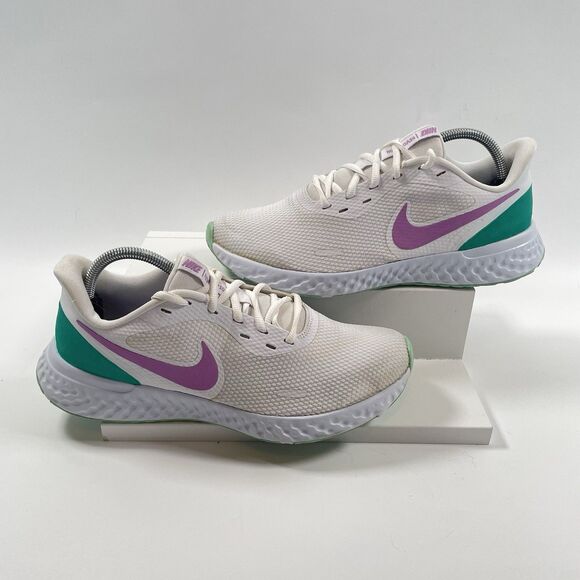 Nike Revolution 5 Womens Running Shoes BQ3207-111 White Sneakers Size 10.5 - Picture 3 of 12